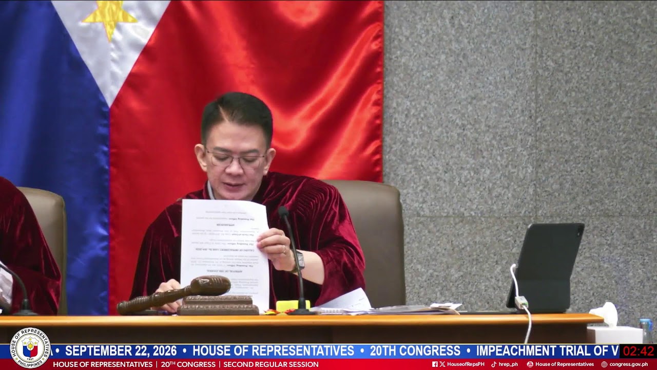 IMPEACHMENT TRIAL OF VP SARA DUTERTE (DAY 28)