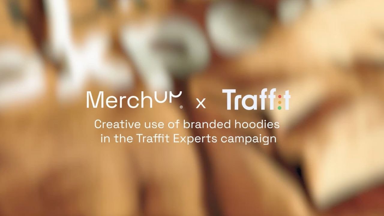 🔵 Creative use of branded hoodies in the Traffit Experts campaign | MerchUp x Traffit