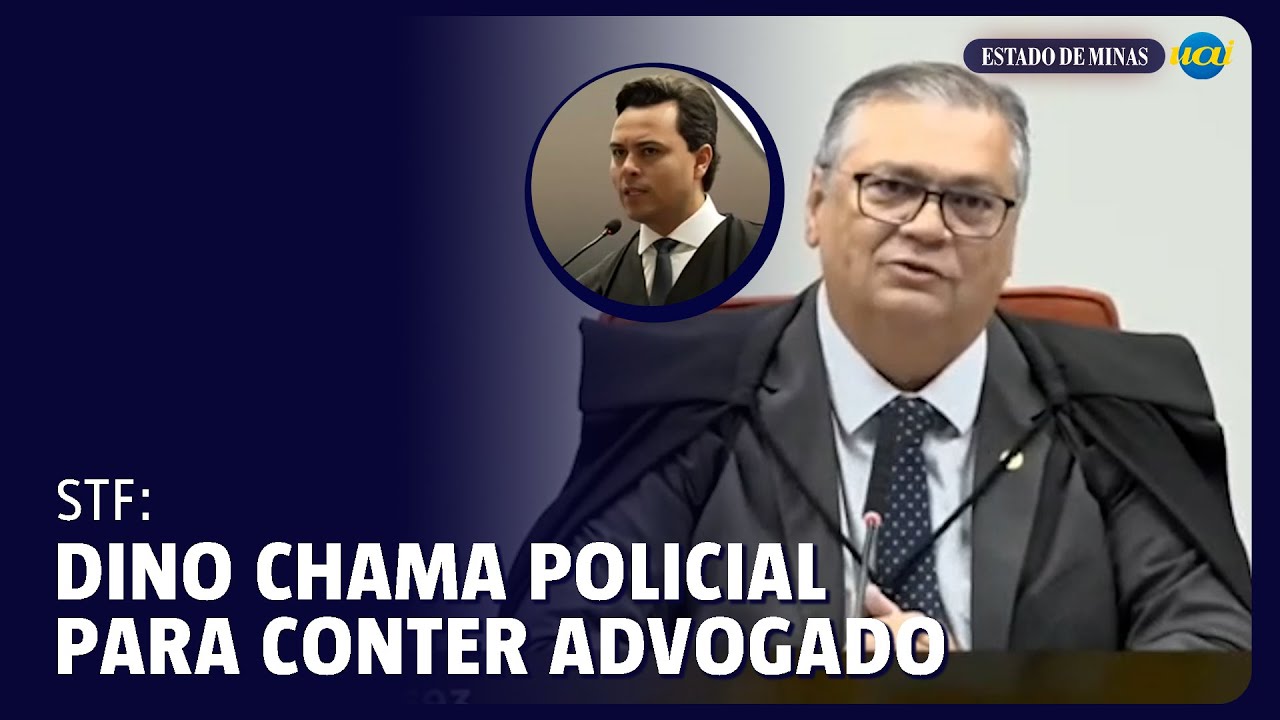 STF: embate entre advogado e Flávio Dino termina em intervenção de policial