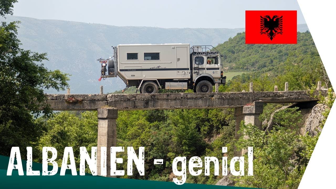 Albanien mit dem Exmo - einfach genial | Thermalquellen Benje | Korca | Ohridsee | Nordmazedonien