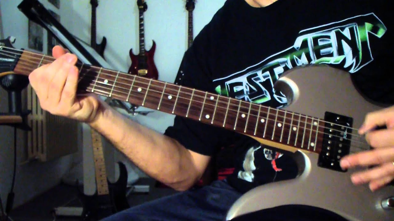 Exodus - Strike of the Beast (guitar cover)