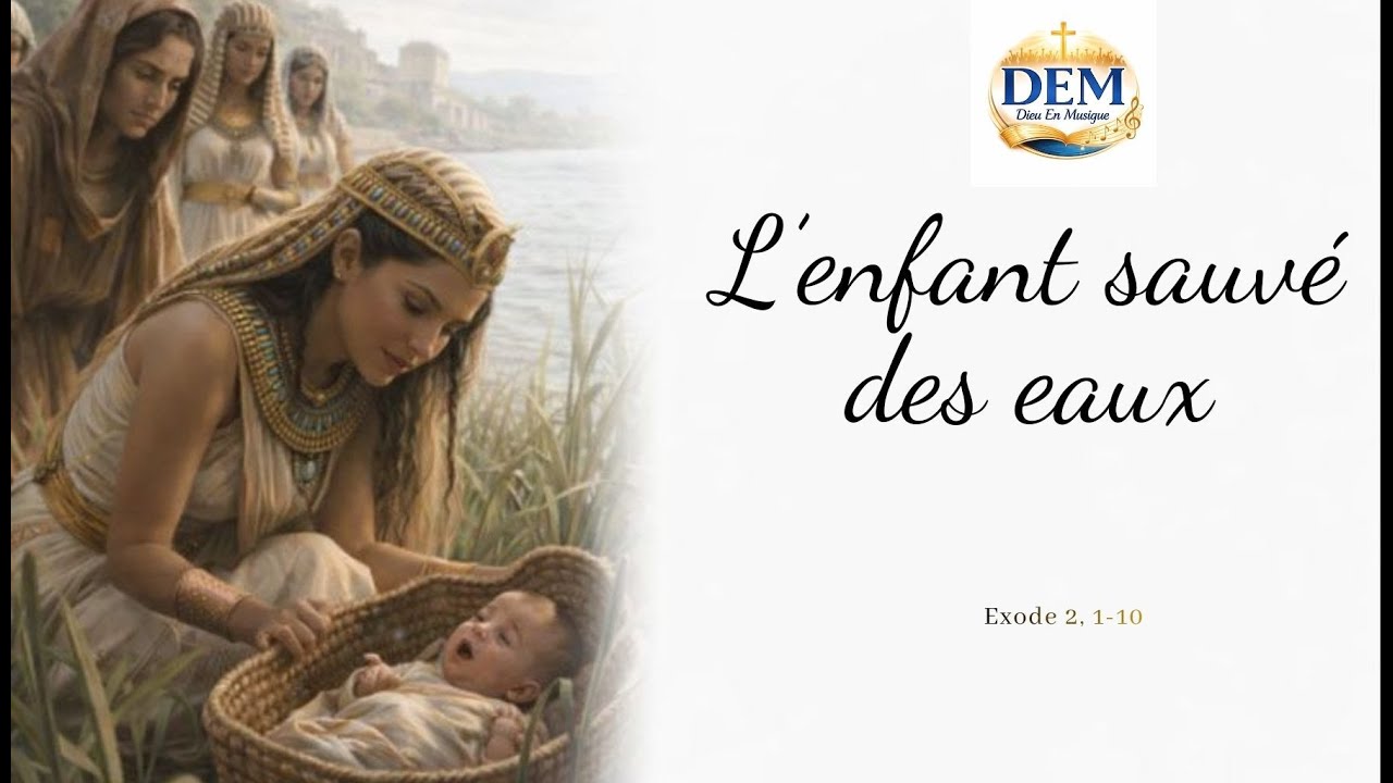 L’enfant sauvé des eaux— Bible chantée avec paroles — Exode 2, 1-10