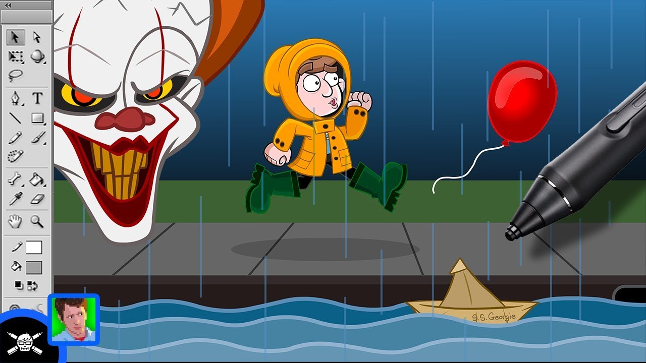 See James Draw - Scary Book!