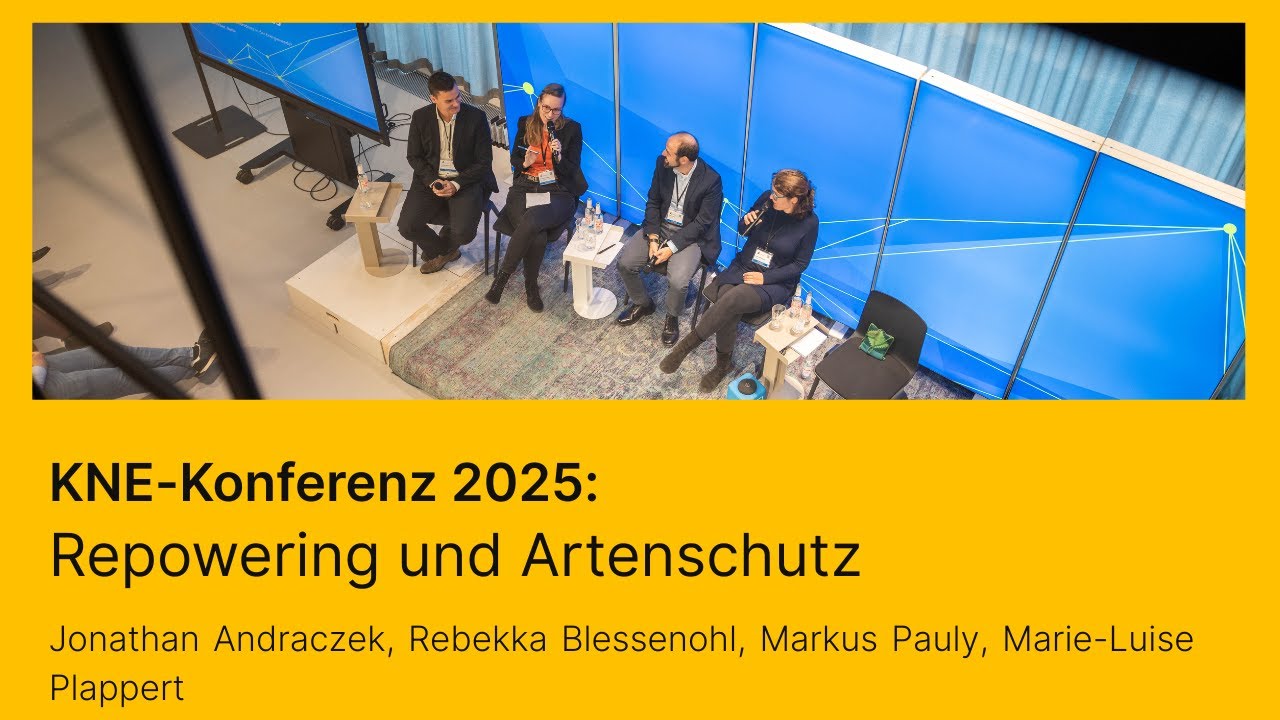 Repowering und Artenschutz - KNE-Konferenz 2025