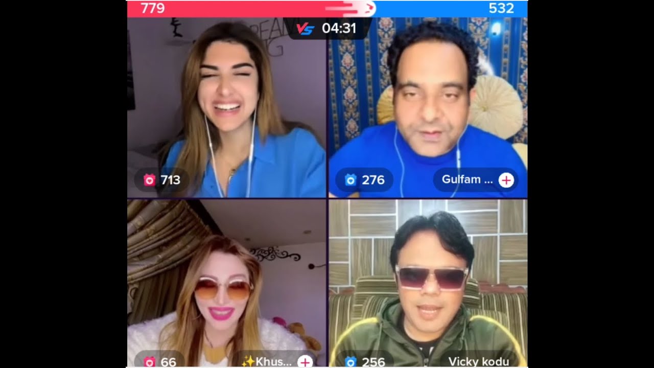 Elma & Khushboo VS Dittu & Vicky Kodu Match | Full Funny Video😅😂🤣| Elma Tiktok Live | 02/02/2024