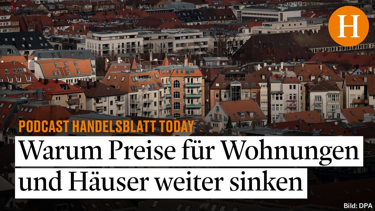 Immobilienpreise in Metropolen sinken um fast zehn Prozent