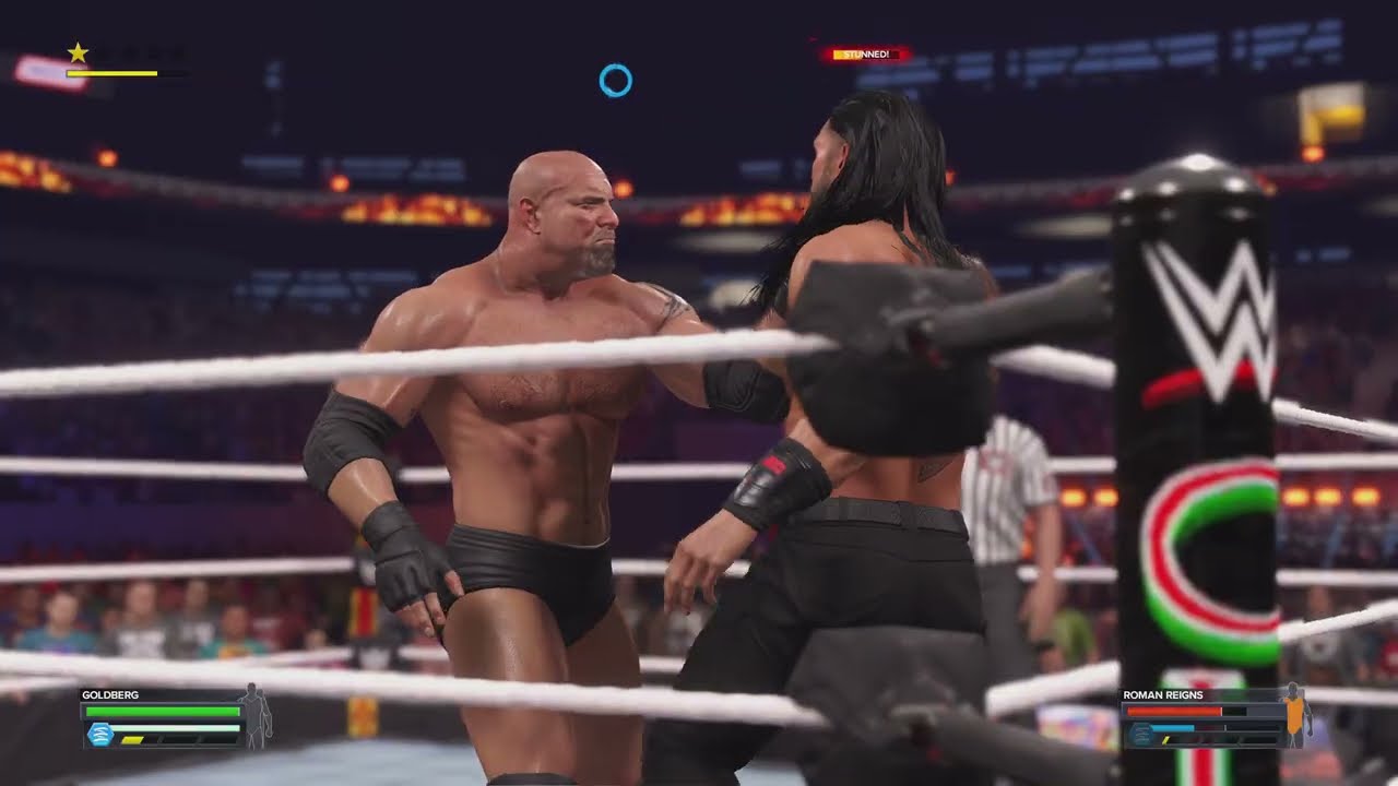 Goldberg vs. Roman Reigns | WWE 2K23 PS5