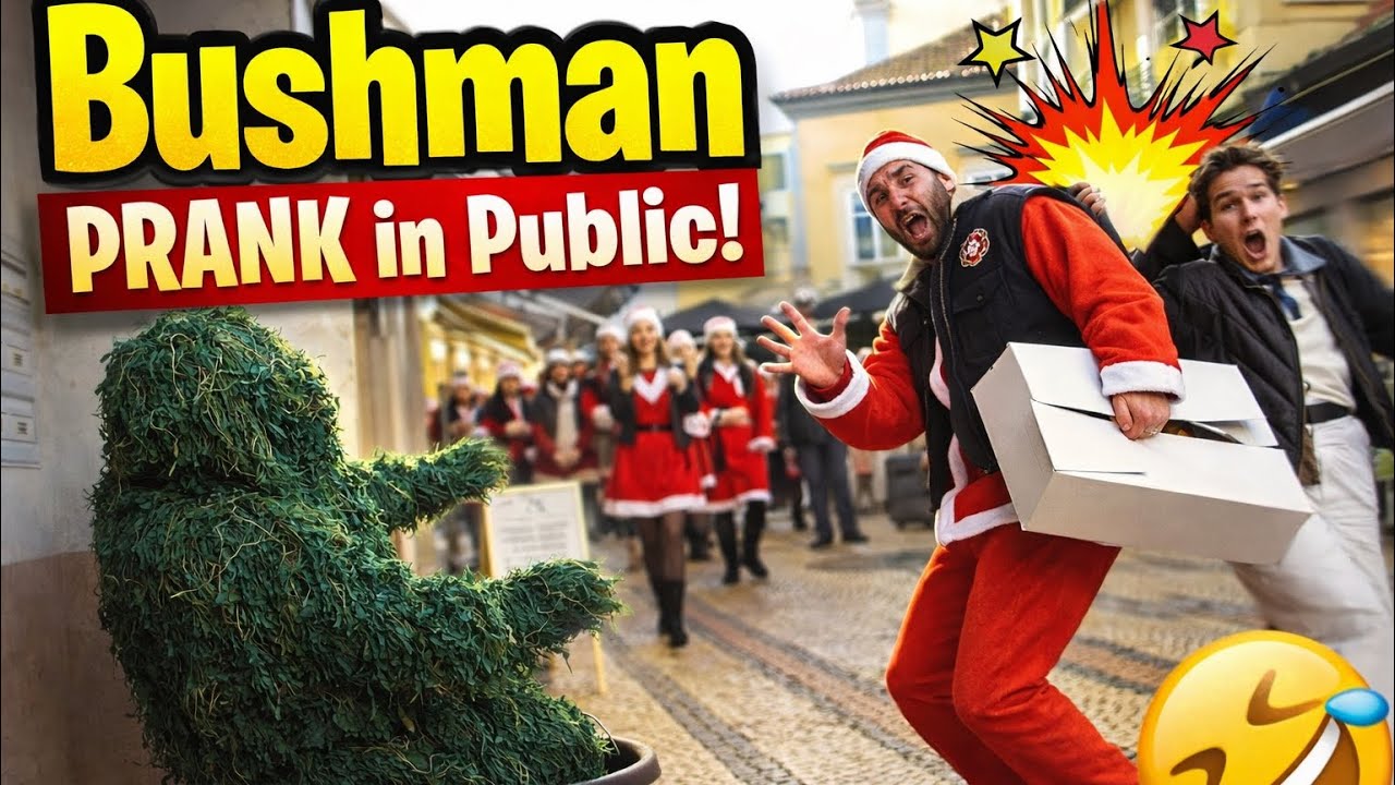 Bushman Prank in Portugal !!