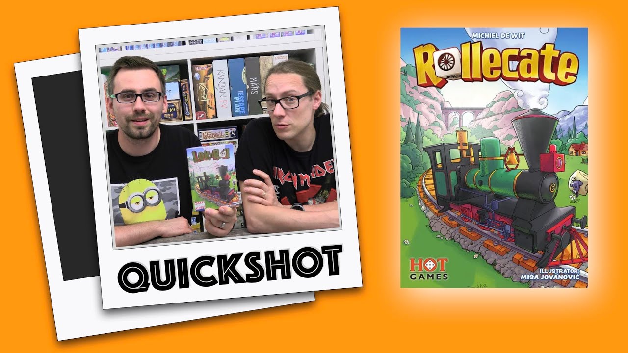 #Quickshot - Lock'n Roll (Boardgame Circus 2020) | kleiner Würfelspaß mit Emma der Lokomotive