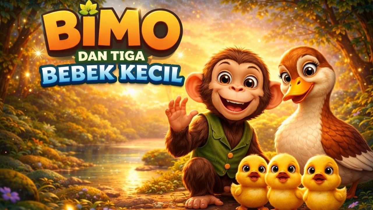 BIMO AND THE THREE LITTLE DUCKLINGS
