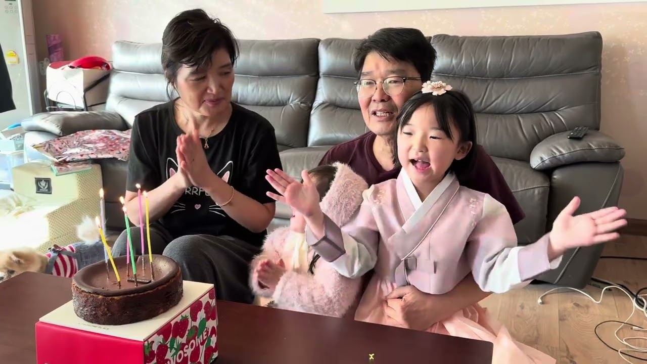 애들 할머니를 위한 생일 송!