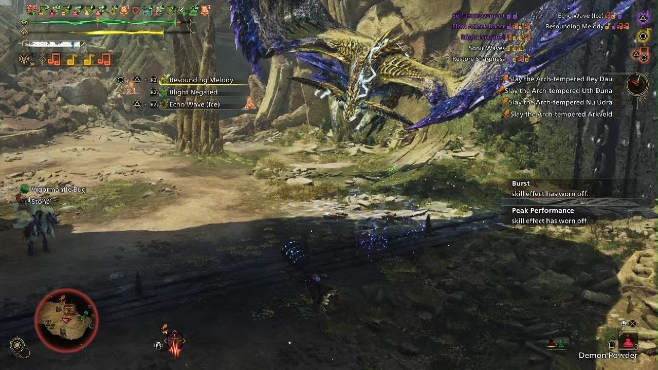 Proof of A Hero solo Hunting Horn/No Palico