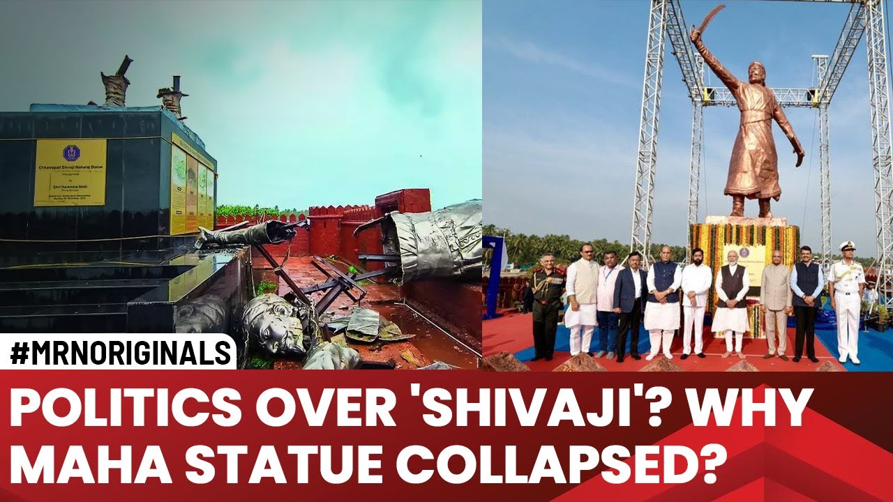 Shivaji Statue Storm: Why 35-Ft Structure Unveiled In 2023, Collapsed? Opposition Blames Modi Govt?