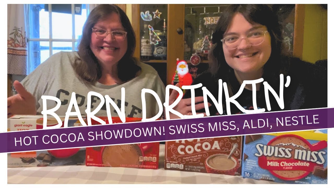 Hot Chocolate Showdown (Swiss Miss, Nestle, ALDI & More) Taste Test / Review!