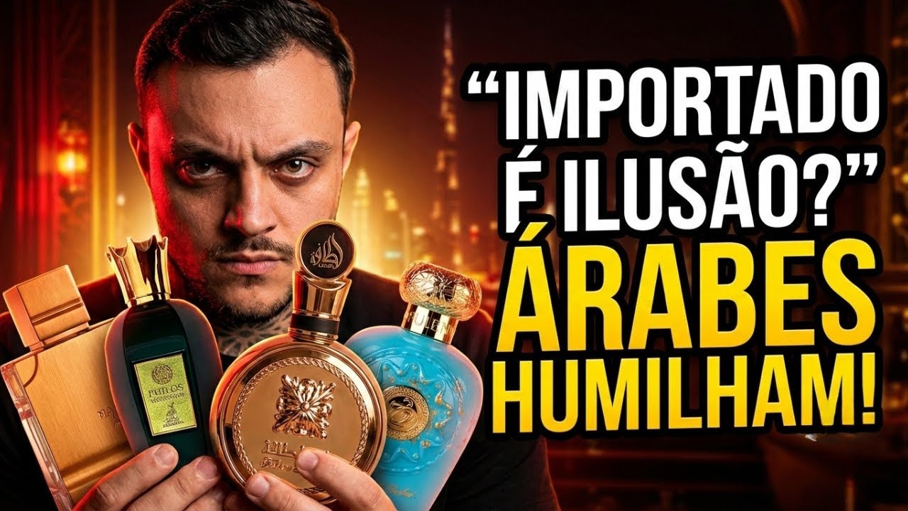 5 PERFUMES ÁRABES QUE SUPERAM OS IMPORTADOS FAMOSOS!