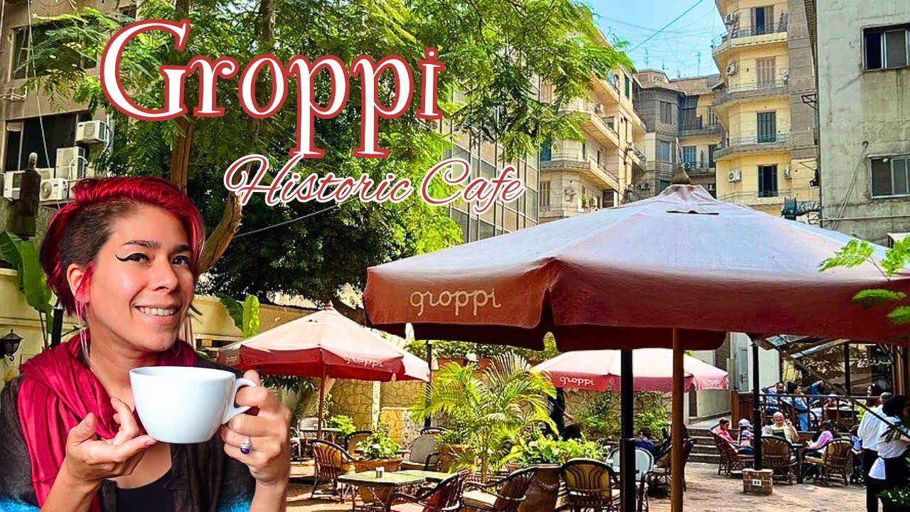 Groppi: Iconic Historic Cafe in Cairo | Egypt Vlog 315