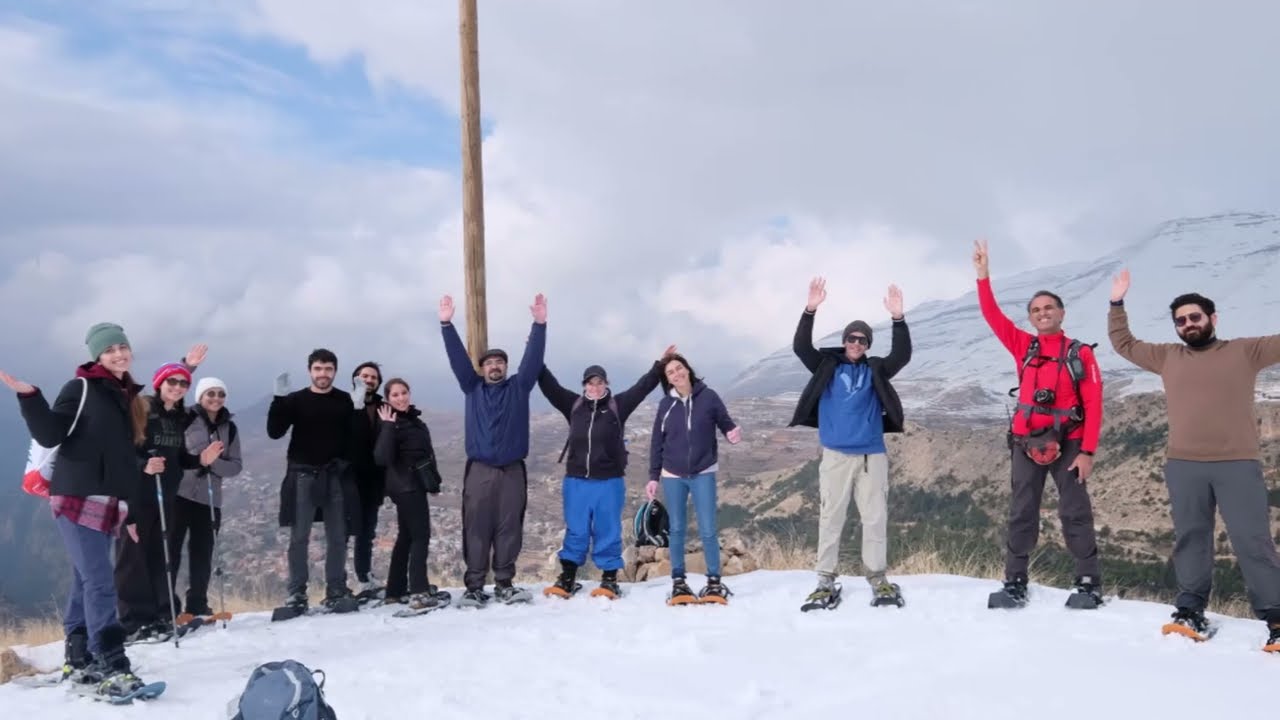 #CedarsofGod #Snowshoeing 29-12-2021 #Lebanon #VamosTodosLebanon