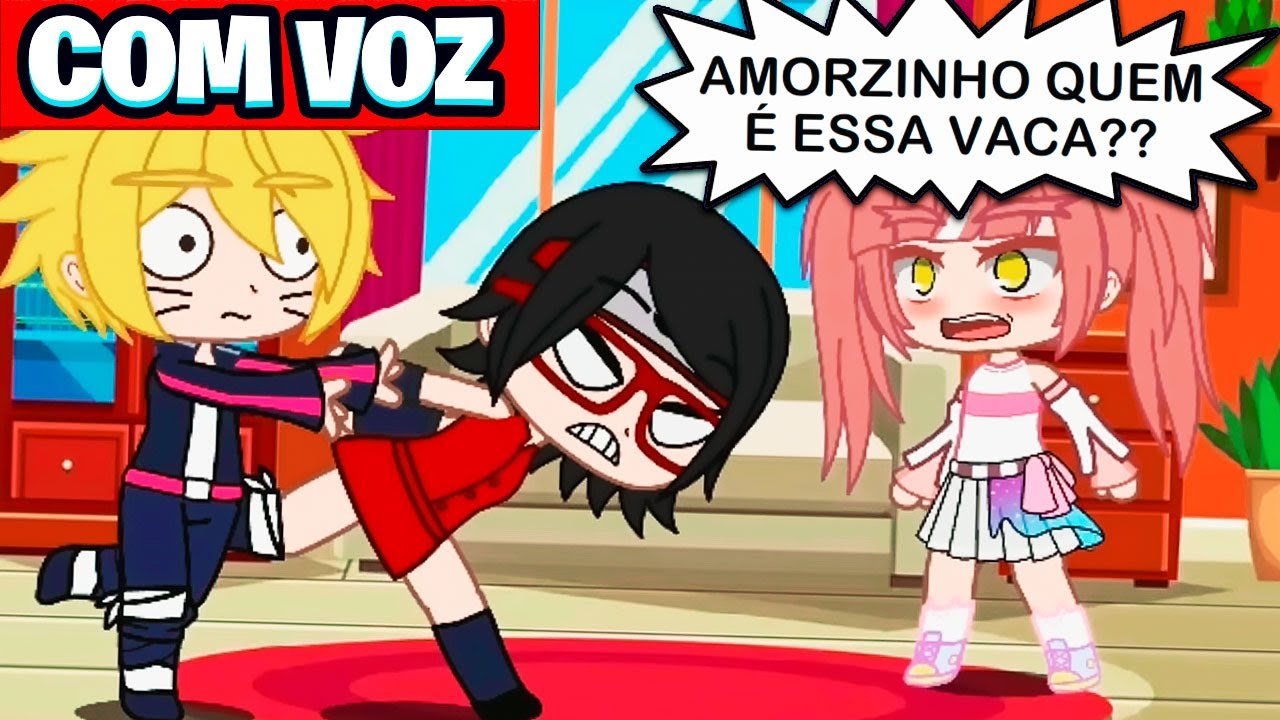 FAMÍLIA UZUMAKI CUIDANDO DE UMA MIMADA POR 24 HRS ! MINI FILME GACHA CLUB