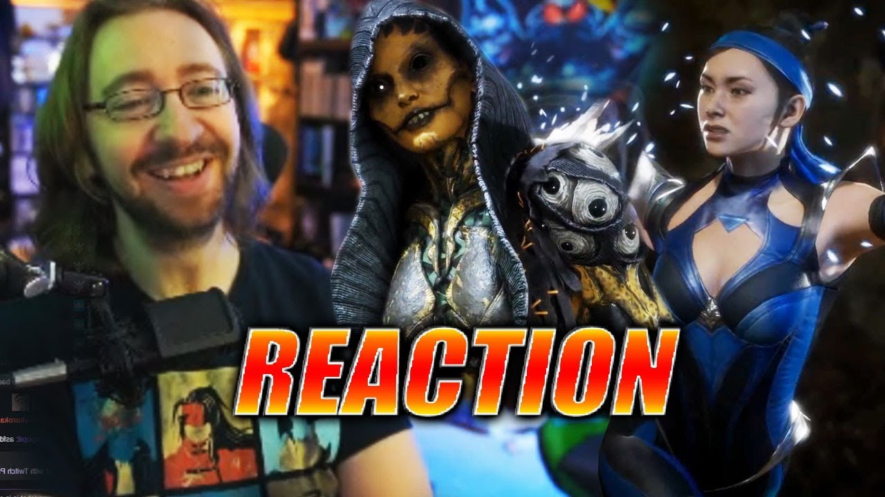 MAX REACTS: Kitana & Dvorah Gameplay Trailer - Mortal Kombat 11