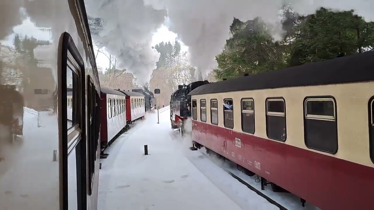 Dampfzugdoppelausfahrt Eisfelder Talmühle 19.02.2026
