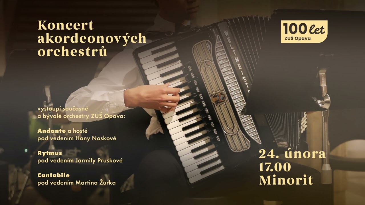 Koncert akordeonových orchestrů ZUŠ Opava