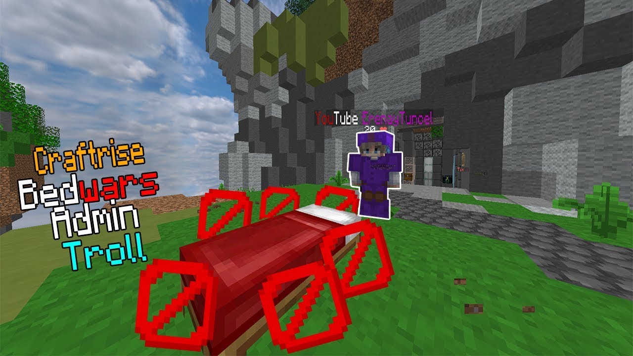 bedwars admin troll -minecraft craftrise
