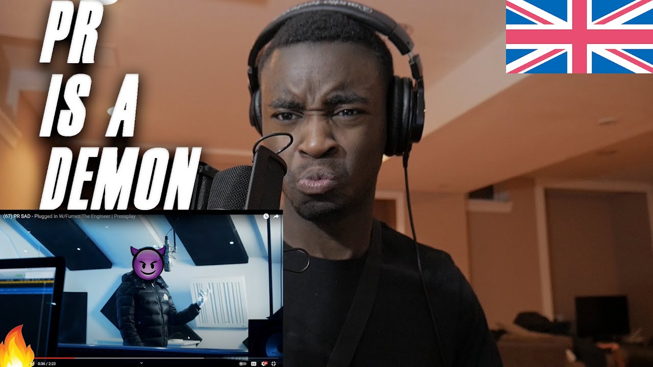 CANADIAN Reacts To UK DRILL/RAP (PR SAD - Plugged In W/Fumez The Engineer)