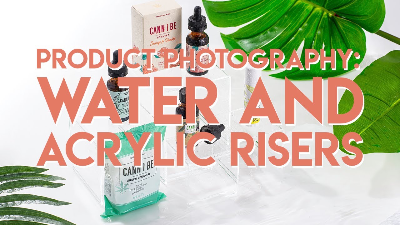 Beauty product photoshoot In Water | In Studio light setup