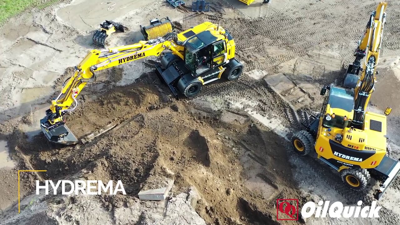 Direktanbau Engcon Tiltrotator  Hydrema  OQ 65