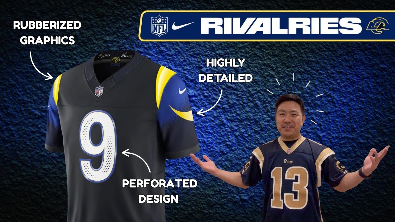 Los Angeles Rams 2025 NFL Rivalries Jersey | Obsessive Deep Dive