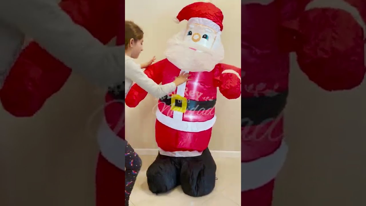 El Rey de la Navidad - Inflable Papa Noel 1,80mts