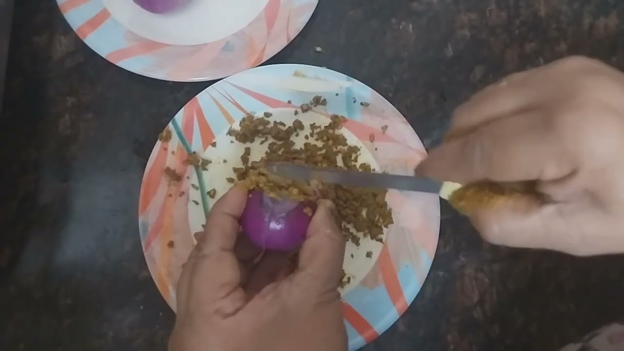 Bharva pyaaz a taste of homo❤️😋
