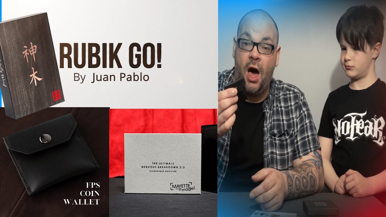 Holy Wood, Nervous Breakdown 2.0, FPS Coin Wallet & Rubik Go | Craig & Rylands Magic Review Show #54