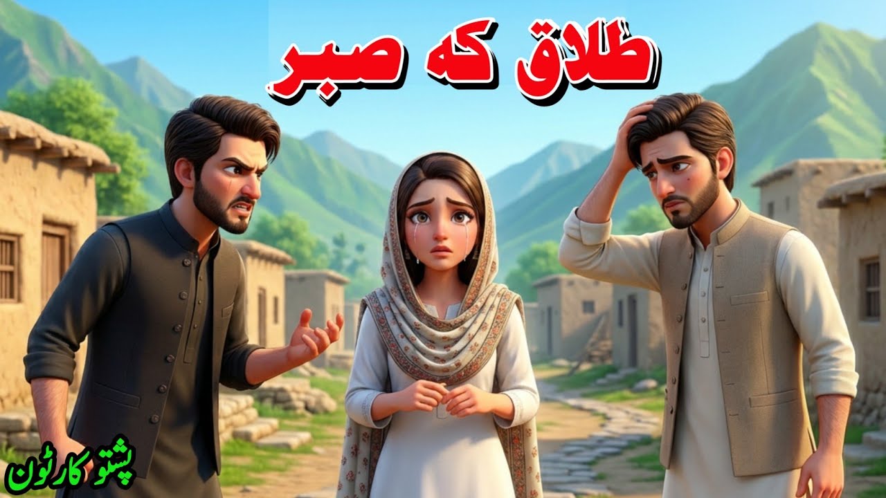 Divorce or Patience? | طلاق که  صبر | Pashto cartoon 