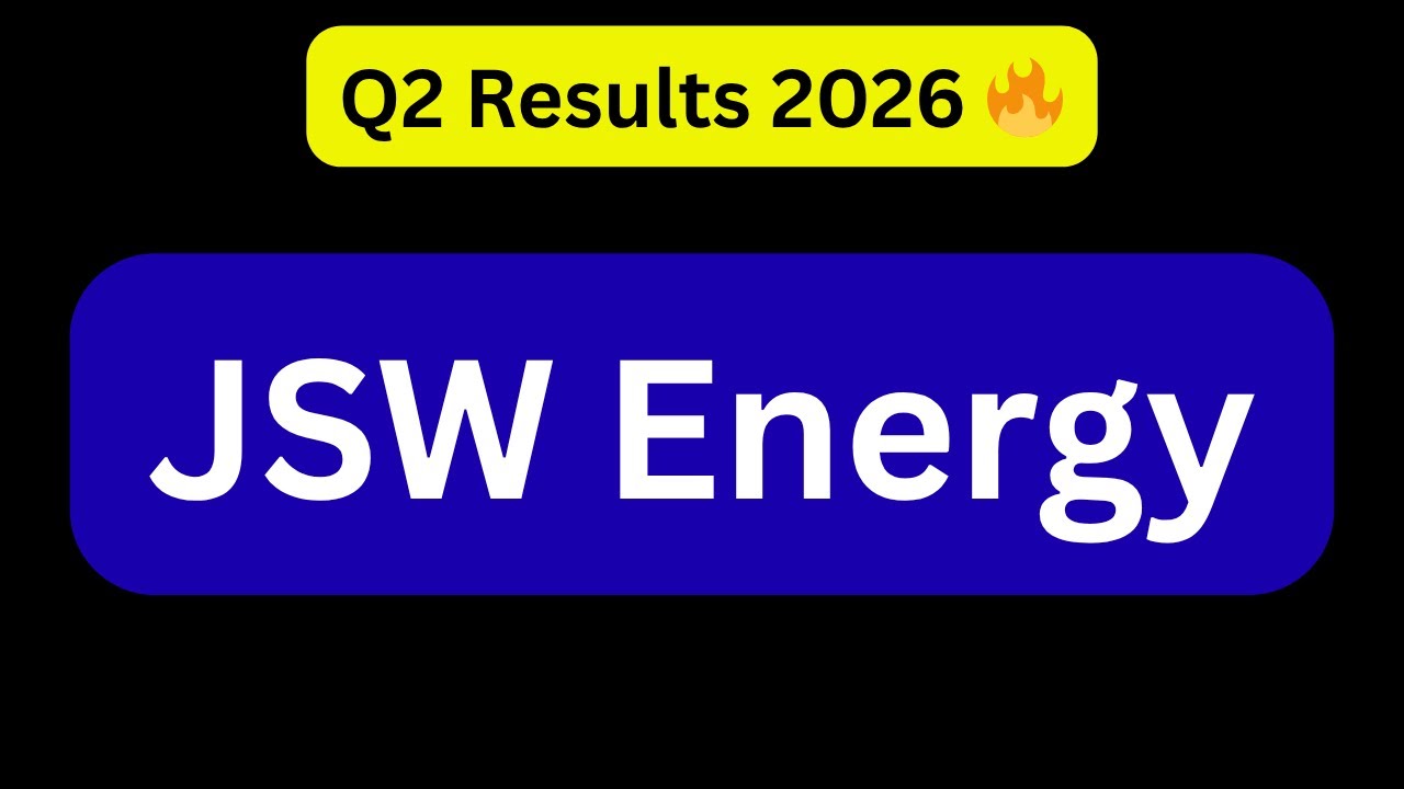 🔥 JSW Energy Q2 Results 2026 | Power Sector Stocks Ready to Rally? | JSW Energy Analysis