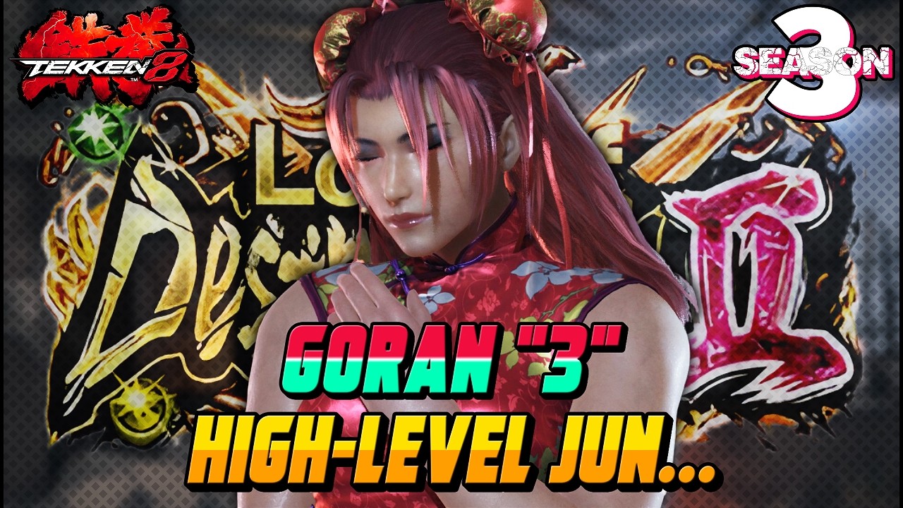 Tekken 8 S3 &ndash; Goran&rsquo;s High-Level Jun Kazama Is Unstoppable!