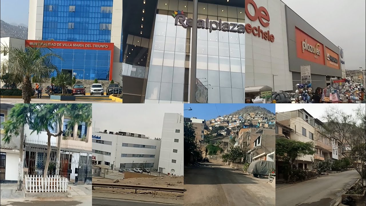 RECORRIDO POR VMT _ PLAZA DE ARMAS - MERCADO - AA. HH. HOGAR POLICIAL - HOSPITAL KAELIN - REAL PLAZA