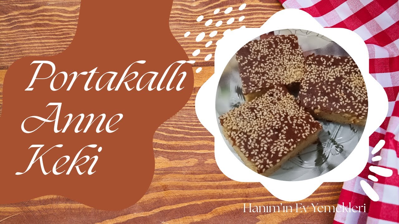 PUF PUF KABARAN PORTAKALLI ANNE KEKİ I ÇOK LEZZETLİ OLDU!! I BENİMLE KEK YAP!