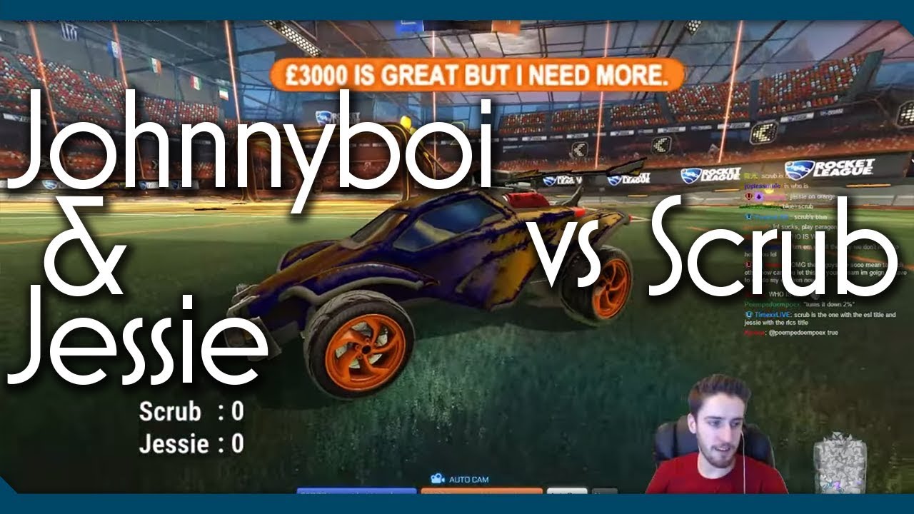 Scrub Killa vs JohnnyBoi & Jessie | 1v2 Showmatch after some 1v1s between Scrub & Jessie