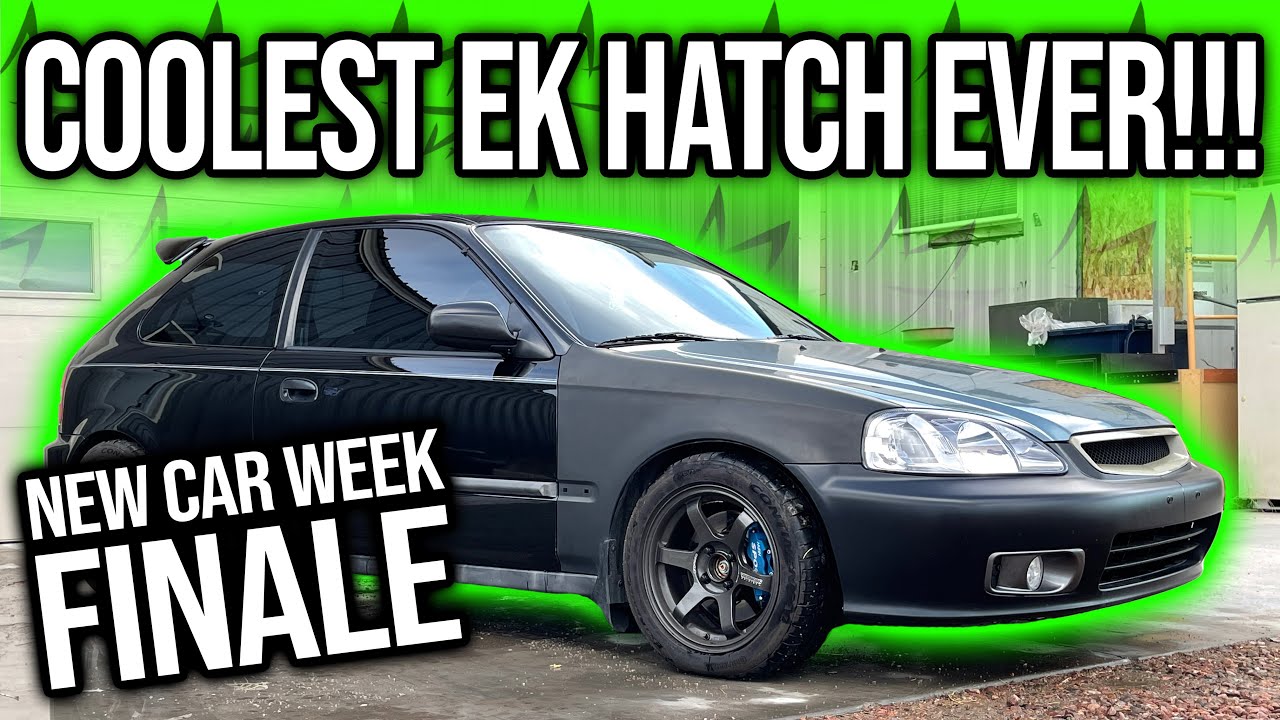 НЕВЕРОЯТНАЯ НАХОДКА!!! - Honda Civic EK Hatch, замененный на Type-R