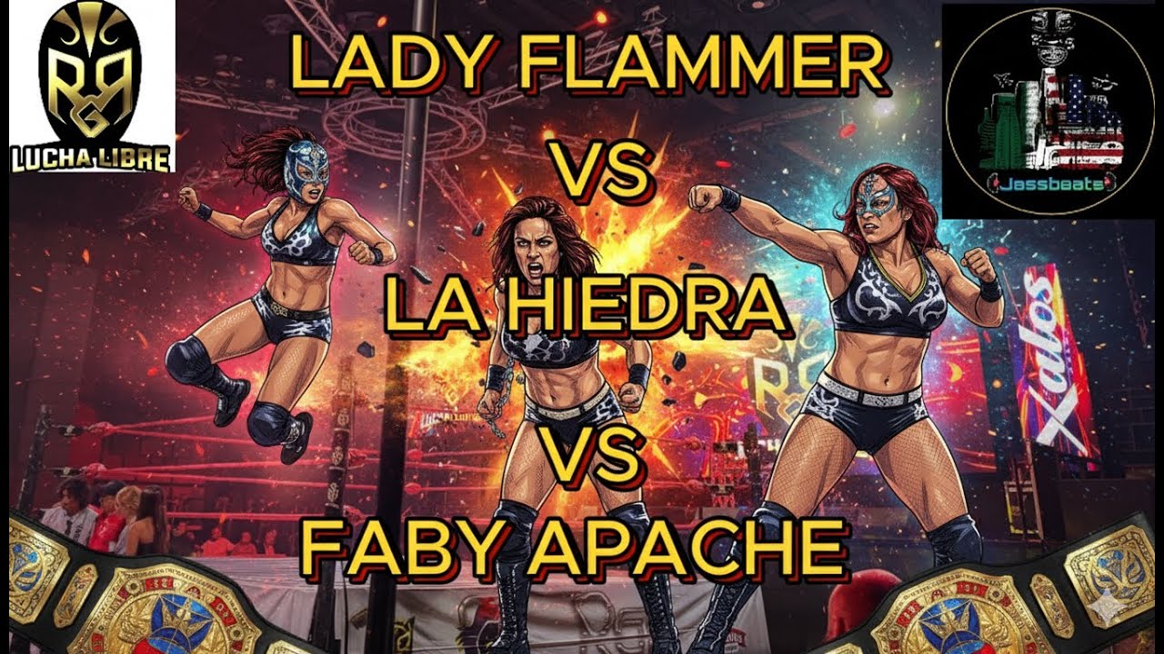Lady Flammer vs La Hiedra vs Faby Apache