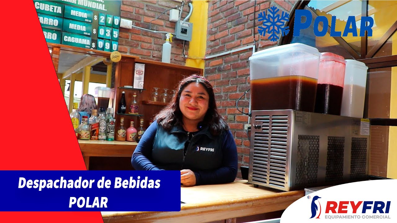 DISPENSADOR DE BEBIDAS - POLAR (DB18X3)🐧