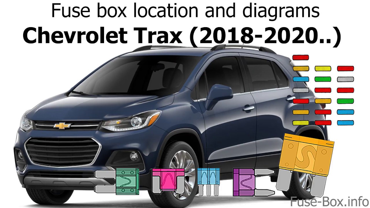 Fuse box location and diagrams: Chevrolet Trax (2018-2020..)