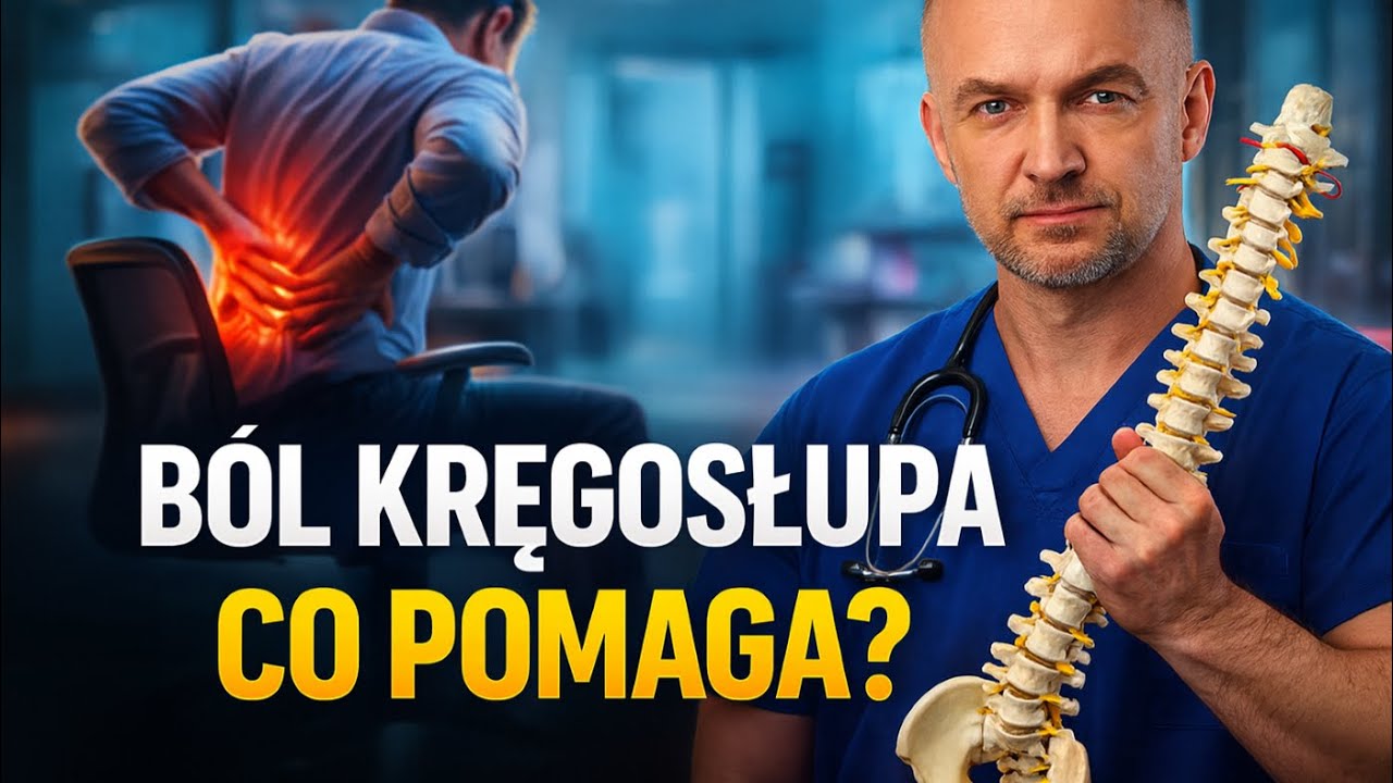 B&oacute;l kręgosłupa: objawy, przyczyny leczenie