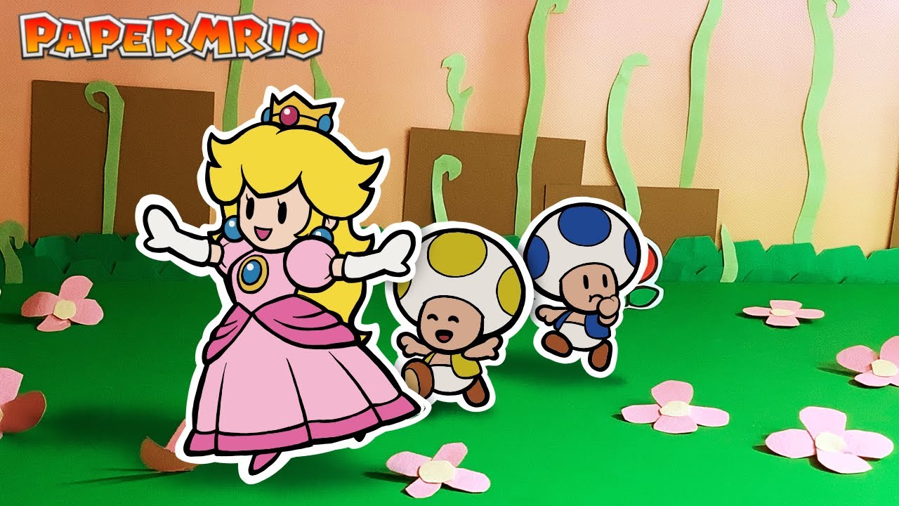 Gloam Gardens  | Paper Mario Stop-Motion