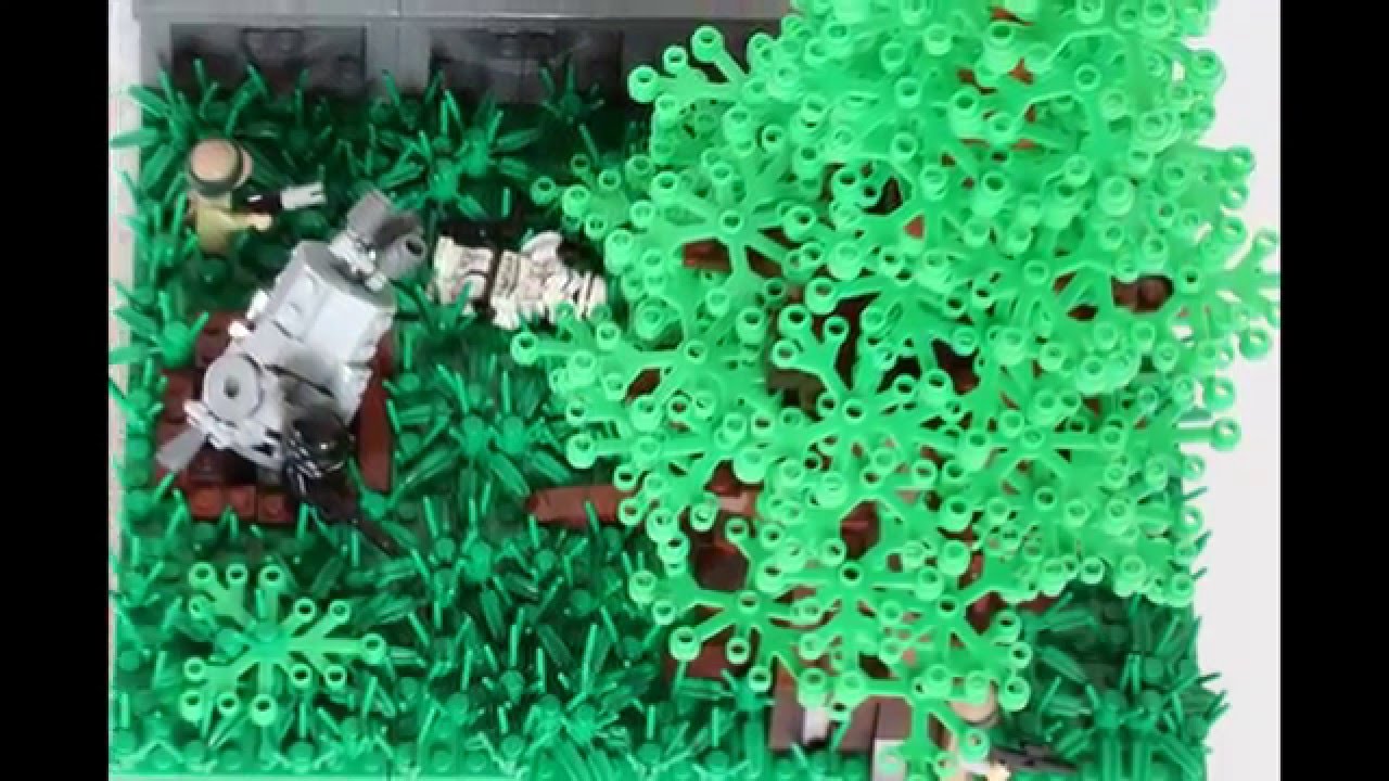 Lego Star Wars Battlefront MOC : Endor Drop Zone Map