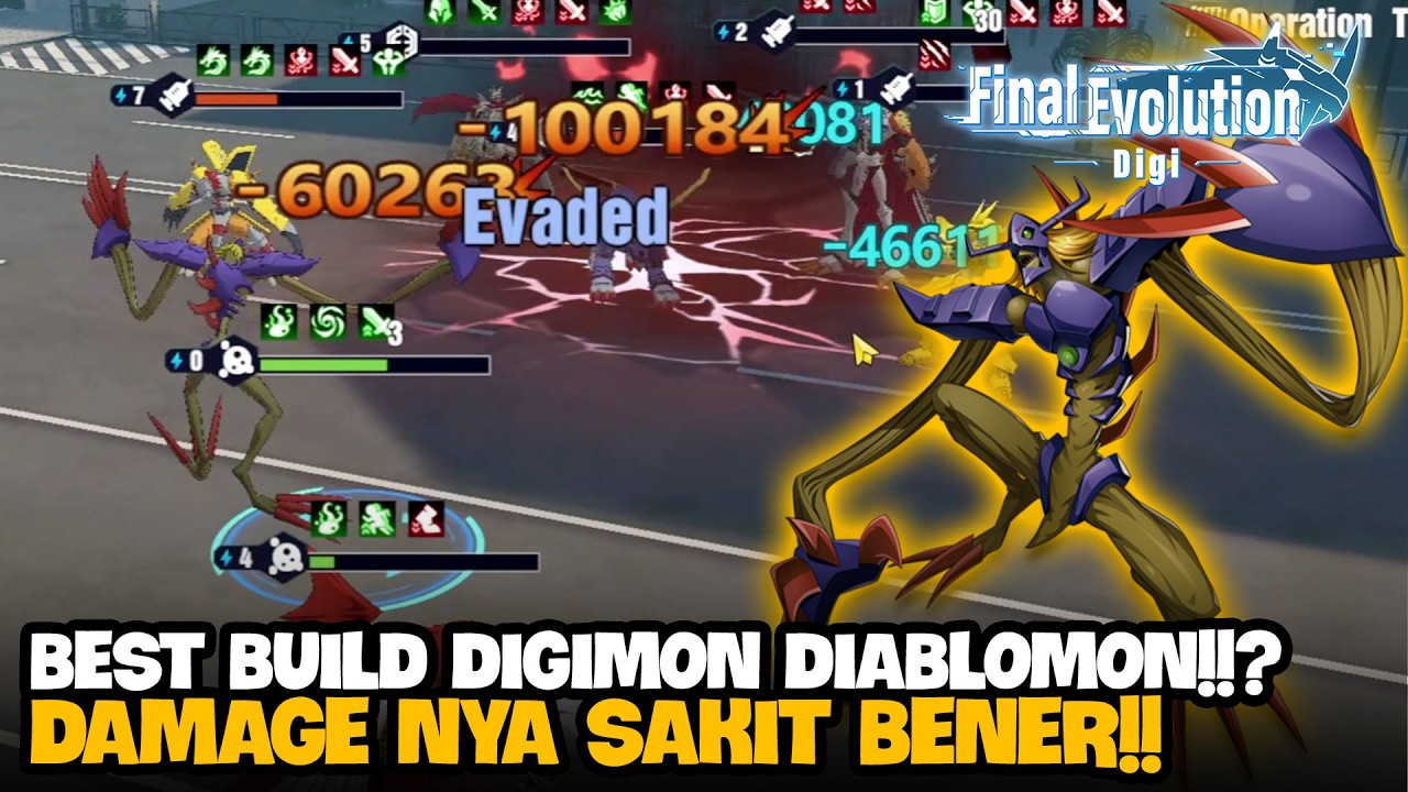 Diablomon DPS Dark Yang Gak Bisa Di Anggap Remeh!! - Digimon Sacred Plan: Ultra Awake