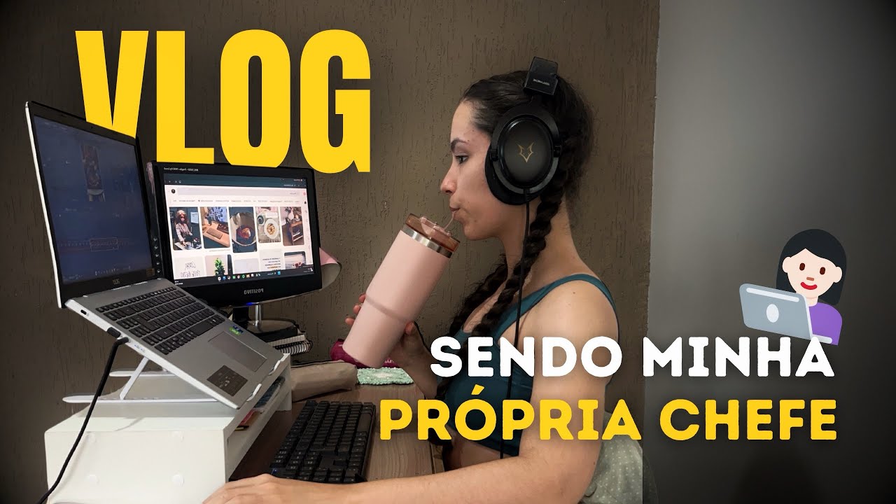 Rotina real de uma editora de vídeos