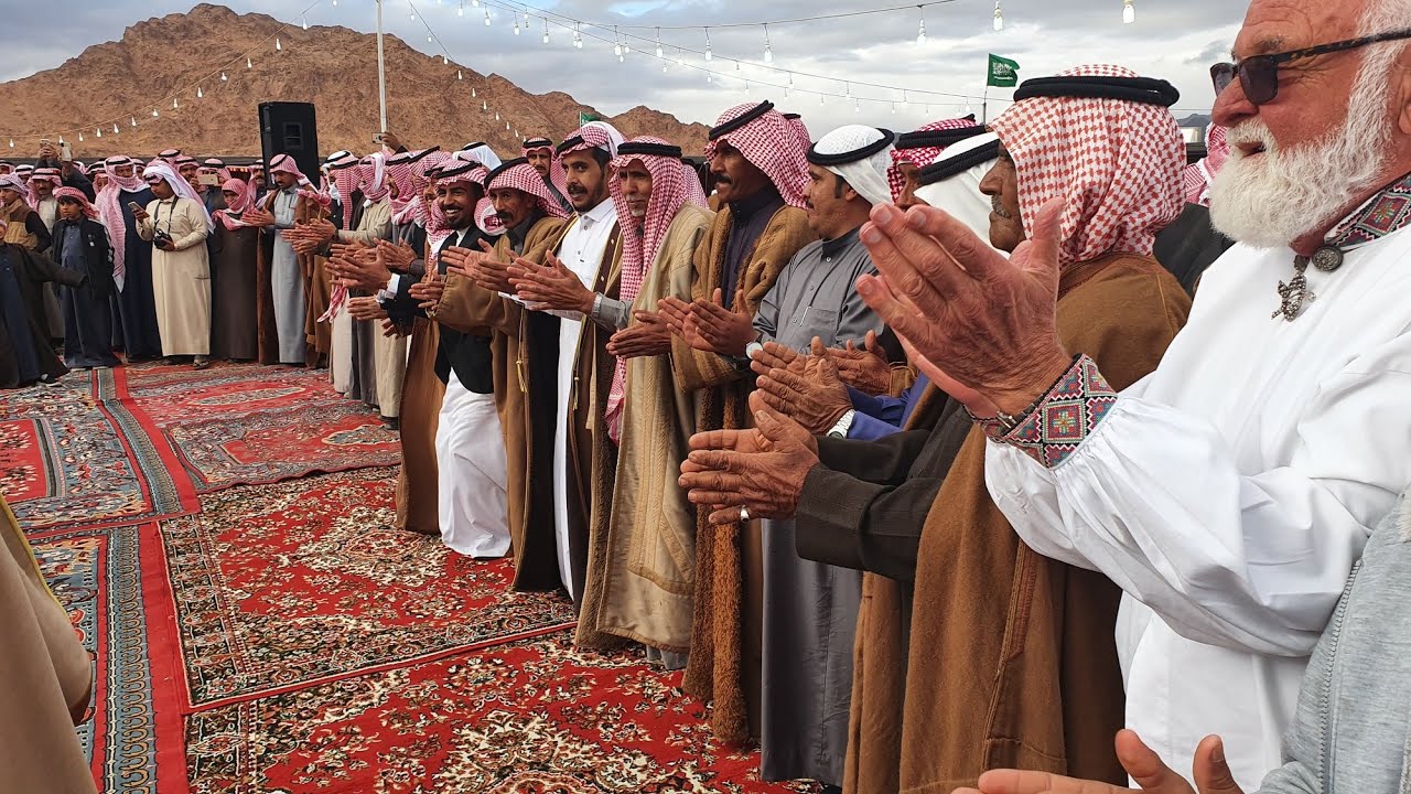 Saudi Wedding in Desert زواج بالبر