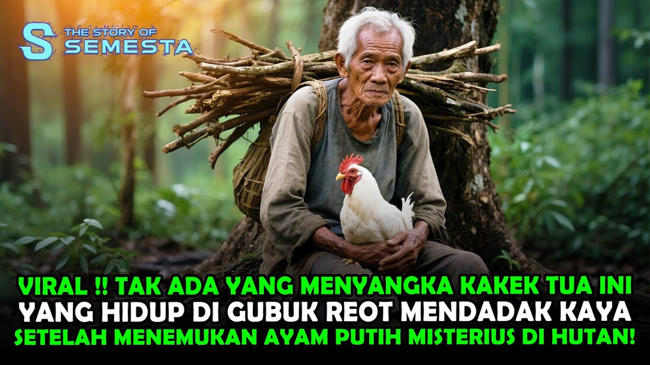 KISAH KAKEK MISKIN YANG HIDUP DI GUBUK REOT TERNYATA AYAM MISTERIUS INI MENGUBAH NASIP SELURUH DESA!